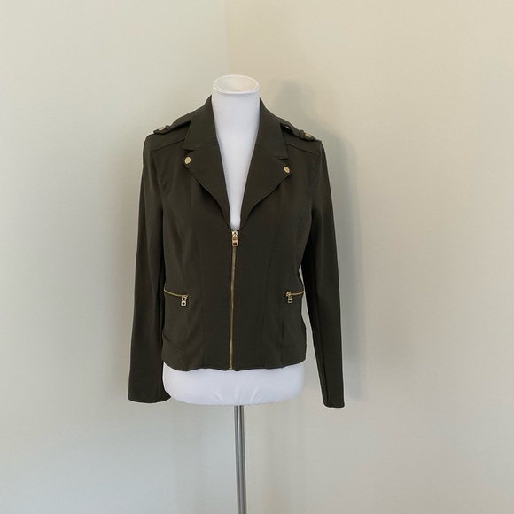 Marc New York Andrew Marc Olive Women's Military Jacket - Picture 1 of 8